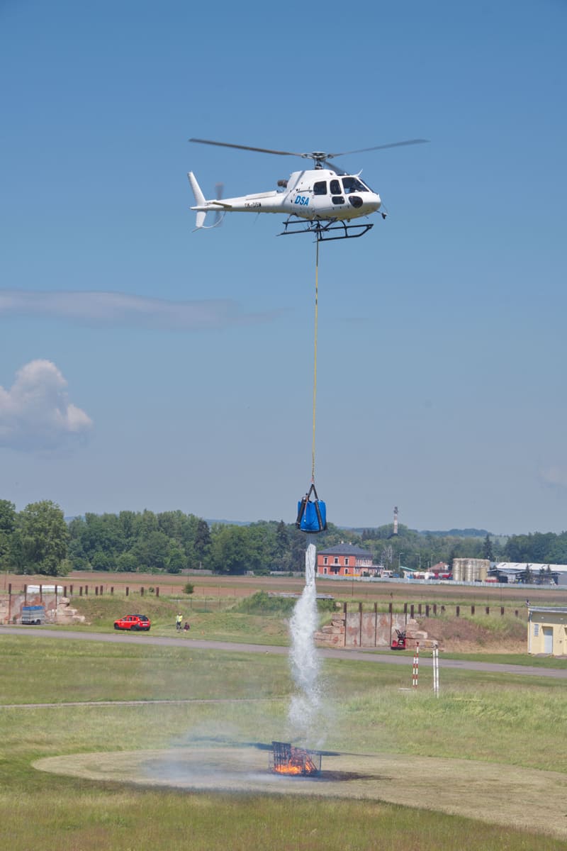 Brandbekämpfung aus der Luft