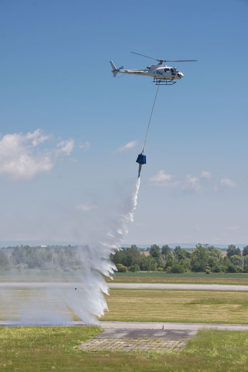 Brandbekämpfung aus der Luft
